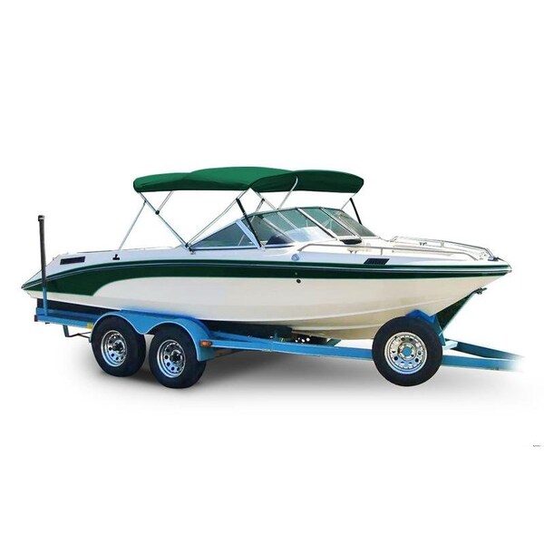 Eevelle Summerset Premium Bimini Top Kit w/ Hardware and Frame - Height 36in SS-363B60-HTR - main